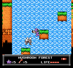 Soluce de Little Nemo Dream Master sur Nes : Niveau 1 - Mushroom Forest