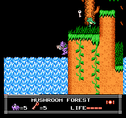 Soluce de Little Nemo Dream Master sur Nes : Niveau 1 - Mushroom Forest