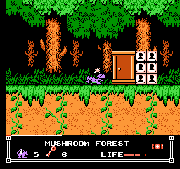 Soluce de Little Nemo Dream Master sur Nes : Niveau 1 - Mushroom Forest