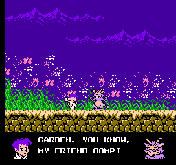 Soluce de Little Nemo Dream Master sur Nes : Niveau 2 - Flower Garden