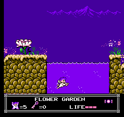 Soluce de Little Nemo Dream Master sur Nes : Niveau 2 - Flower Garden