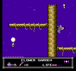 Soluce de Little Nemo Dream Master sur Nes : Niveau 2 - Flower Garden