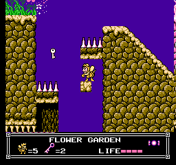 Soluce de Little Nemo Dream Master sur Nes : Niveau 2 - Flower Garden