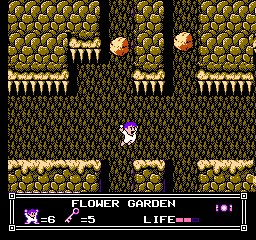 Soluce de Little Nemo Dream Master sur Nes : Niveau 2 - Flower Garden
