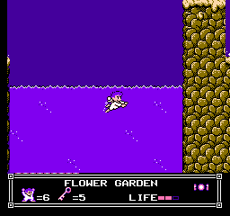 Soluce de Little Nemo Dream Master sur Nes : Niveau 2 - Flower Garden