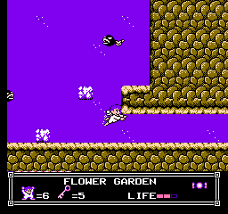 Soluce de Little Nemo Dream Master sur Nes : Niveau 2 - Flower Garden
