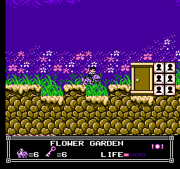 Soluce de Little Nemo Dream Master sur Nes : Niveau 2 - Flower Garden
