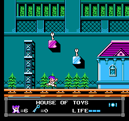 Soluce de Little Nemo Dream Master sur Nes : Niveau 3 - House Of Toys