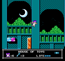 Soluce de Little Nemo Dream Master sur Nes : Niveau 3 - House Of Toys
