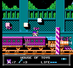 Soluce de Little Nemo Dream Master sur Nes : Niveau 3 - House Of Toys
