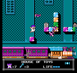 Soluce de Little Nemo Dream Master sur Nes : Niveau 3 - House Of Toys