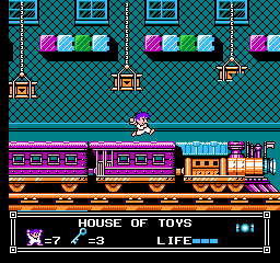 Soluce de Little Nemo Dream Master sur Nes : Niveau 3 - House Of Toys
