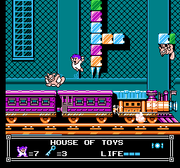 Soluce de Little Nemo Dream Master sur Nes : Niveau 3 - House Of Toys