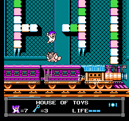 Soluce de Little Nemo Dream Master sur Nes : Niveau 3 - House Of Toys