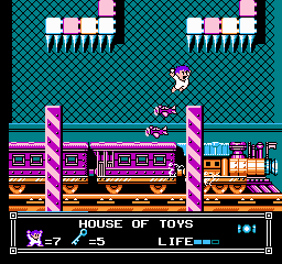 Soluce de Little Nemo Dream Master sur Nes : Niveau 3 - House Of Toys