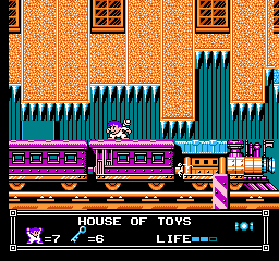 Soluce de Little Nemo Dream Master sur Nes : Niveau 3 - House Of Toys