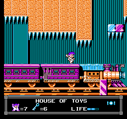 Soluce de Little Nemo Dream Master sur Nes : Niveau 3 - House Of Toys
