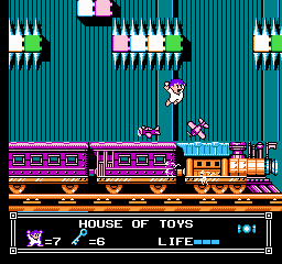 Soluce de Little Nemo Dream Master sur Nes : Niveau 3 - House Of Toys