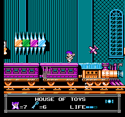 Soluce de Little Nemo Dream Master sur Nes : Niveau 3 - House Of Toys