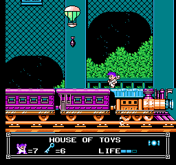 Soluce de Little Nemo Dream Master sur Nes : Niveau 3 - House Of Toys