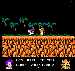 Soluce de Little Nemo Dream Master sur Nes : Niveau 4 - Night Sea