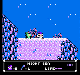 Soluce de Little Nemo Dream Master sur Nes : Niveau 4 - Night Sea