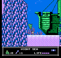 Soluce de Little Nemo Dream Master sur Nes : Niveau 4 - Night Sea