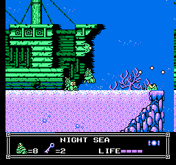 Soluce de Little Nemo Dream Master sur Nes : Niveau 4 - Night Sea
