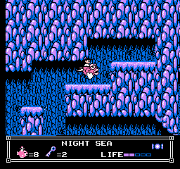Soluce de Little Nemo Dream Master sur Nes : Niveau 4 - Night Sea