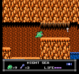 Soluce de Little Nemo Dream Master sur Nes : Niveau 4 - Night Sea