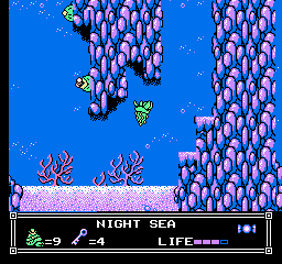Soluce de Little Nemo Dream Master sur Nes : Niveau 4 - Night Sea