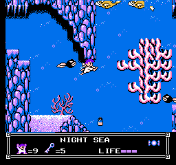 Soluce de Little Nemo Dream Master sur Nes : Niveau 4 - Night Sea