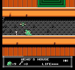 Soluce de Little Nemo Dream Master sur Nes : Niveau 5 - Nemo's House