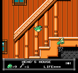 Soluce de Little Nemo Dream Master sur Nes : Niveau 5 - Nemo's House