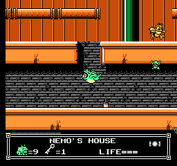 Soluce de Little Nemo Dream Master sur Nes : Niveau 5 - Nemo's House