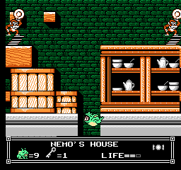 Soluce de Little Nemo Dream Master sur Nes : Niveau 5 - Nemo's House