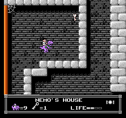 Soluce de Little Nemo Dream Master sur Nes : Niveau 5 - Nemo's House