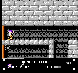 Soluce de Little Nemo Dream Master sur Nes : Niveau 5 - Nemo's House
