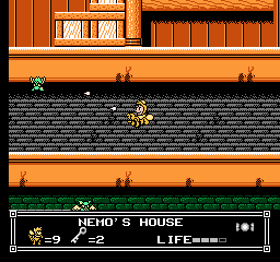 Soluce de Little Nemo Dream Master sur Nes : Niveau 5 - Nemo's House