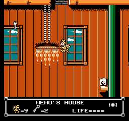 Soluce de Little Nemo Dream Master sur Nes : Niveau 5 - Nemo's House