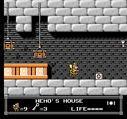 Soluce de Little Nemo Dream Master sur Nes : Niveau 5 - Nemo's House