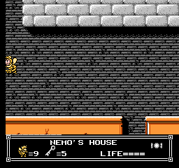 Soluce de Little Nemo Dream Master sur Nes : Niveau 5 - Nemo's House