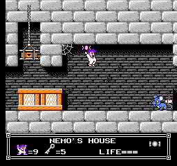 Soluce de Little Nemo Dream Master sur Nes : Niveau 5 - Nemo's House
