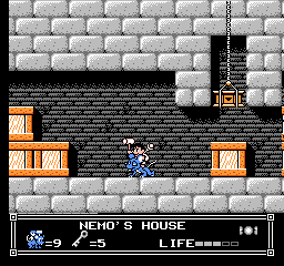 Soluce de Little Nemo Dream Master sur Nes : Niveau 5 - Nemo's House