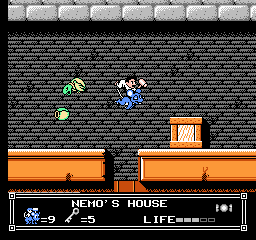Soluce de Little Nemo Dream Master sur Nes : Niveau 5 - Nemo's House