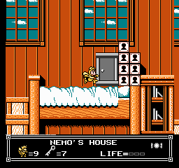 Soluce de Little Nemo Dream Master sur Nes : Niveau 5 - Nemo's House