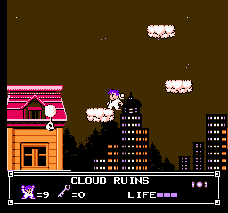 Soluce de Little Nemo Dream Master sur Nes : Niveau 6 - Cloud Ruins