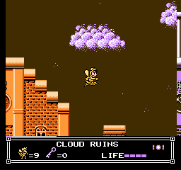 Soluce de Little Nemo Dream Master sur Nes : Niveau 6 - Cloud Ruins