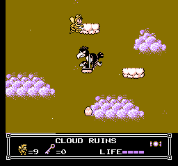Soluce de Little Nemo Dream Master sur Nes : Niveau 6 - Cloud Ruins