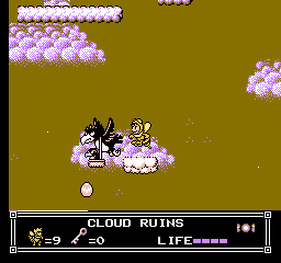 Soluce de Little Nemo Dream Master sur Nes : Niveau 6 - Cloud Ruins